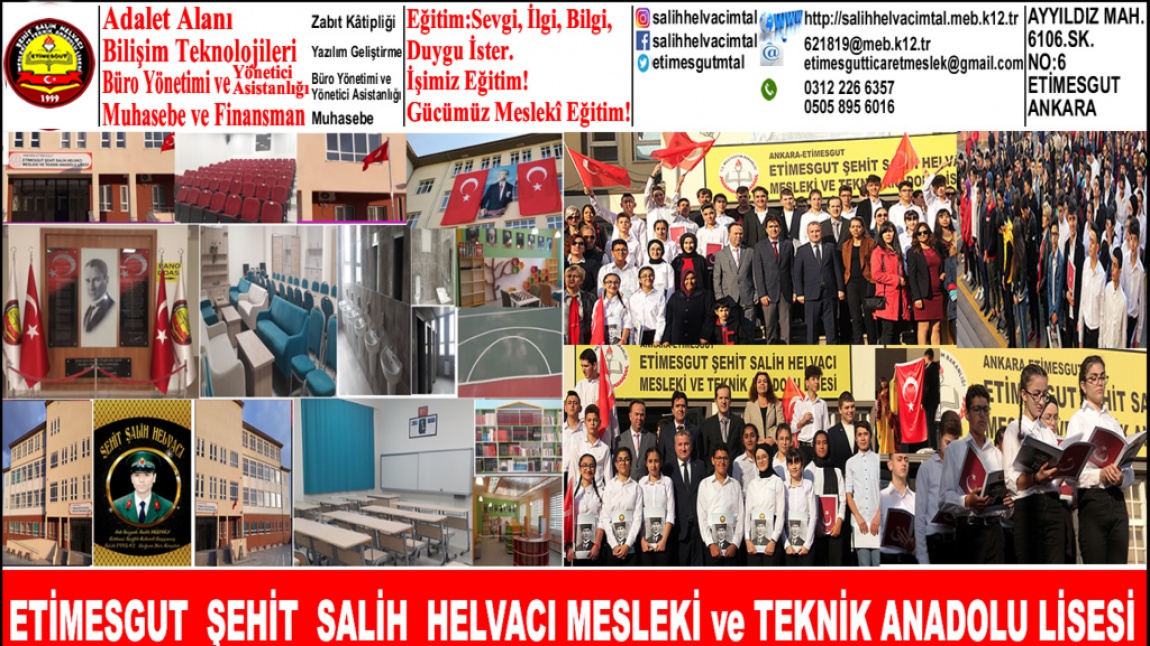 Etimesgut Şehit Salih Helvacı Mesleki Ve Teknik Anadolu Lisesi